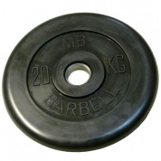 Диск обрезиненный MB Barbell 25 кг 26 мм