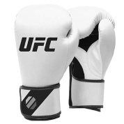 Перчатки тренировочные для спарринга UFC Pro Fitness 8 Oz (белые)