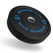 Диск бамперный Bronze Gym 20 кг Д50