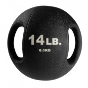 Тренировочный мяч с хватами Body Solid 6,4 кг (14lb)