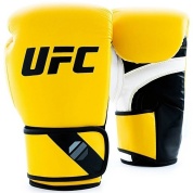 Перчатки тренировочные для спарринга UFC Pro Fitness 6 Oz (желтые)