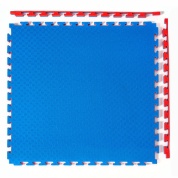 Будо-мат DFC 100 x 100 см, 40 мм, цвет сине-красный