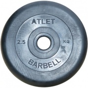 Диск обрезиненный MB Barbell Atlet 2.5 кг 31 мм