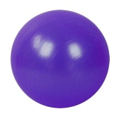 Фитбол с насосом Unix Fit антивзрыв, 65 см, фиолетовый
