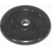 Олимпийский диск обрезиненный MB Barbell 5 кг 51 мм