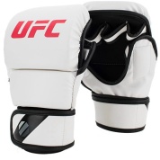 Перчатки MMA для спарринга UFC 8 унций (белые) S/M