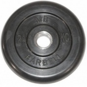 Диск обрезиненный MB Barbell 2.5 кг 31 мм