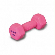 Гантель в неопреновой оболочке SKYFIT 3 кг, цвет – розовый