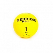 Медицинский мяч AeroFit FT-MB-1K-V 1 кг, желтый