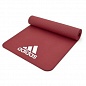 Тренировочный коврик (фитнес-мат) Adidas 7 мм (красный)