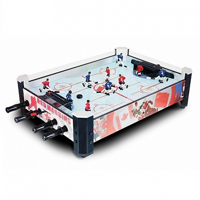 Игровой стол - хоккей Weekend Billiard Company Red Machine с механическими счетами (цветной)