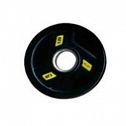Олимпийский обрезиненный диск AeroFit AFPLC1.25