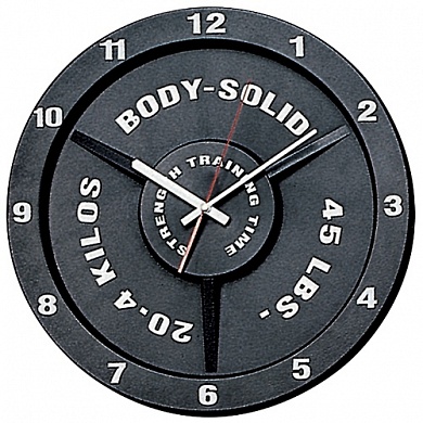 Часы настенные в виде олимпийского диска Body Solid