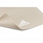 Коврик (мат) для йоги Adidas цвет светло-серый