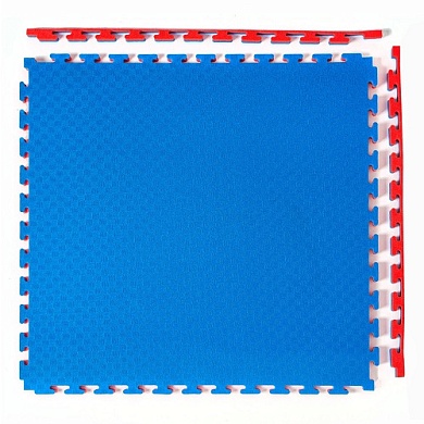 Будо-мат DFC 100 x 100 см, 25 мм, цвет сине-красный