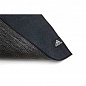 Коврик (мат) для горячей йоги Adidas черный